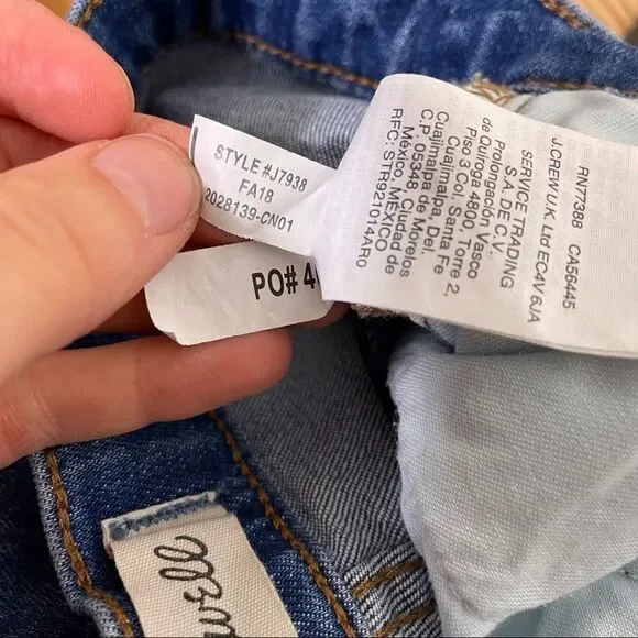 Madewell The High Rise Distressed Slim Boy Jeans - Picture 10 of 10